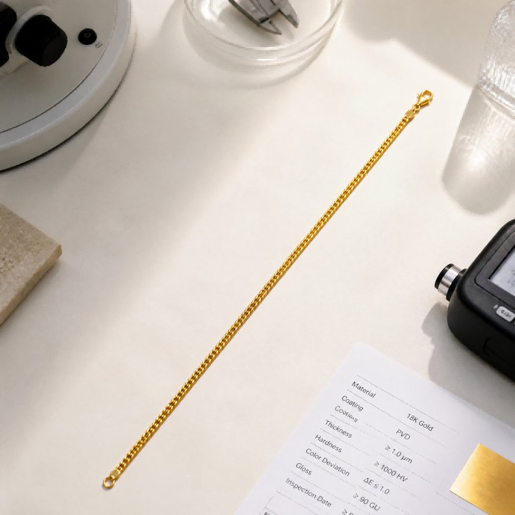 18k gold plating