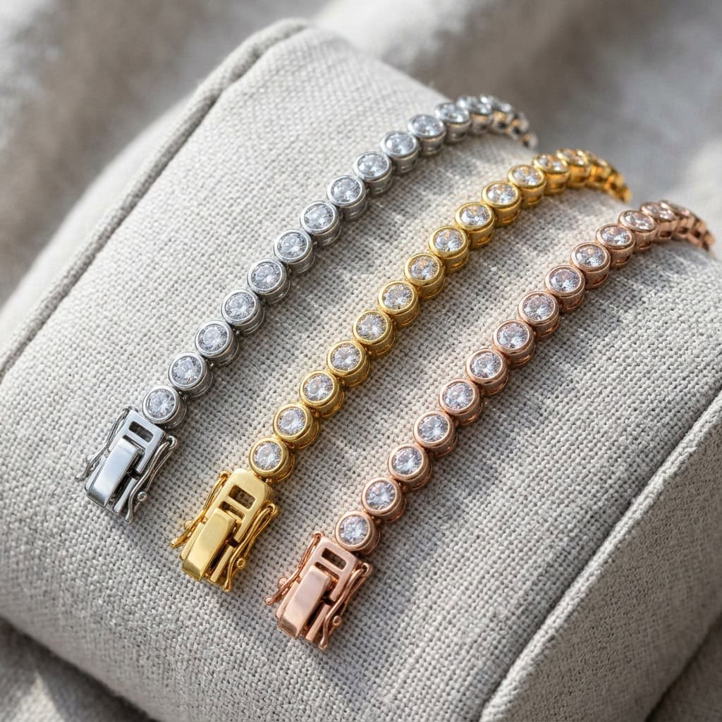 Bezel Set Rows