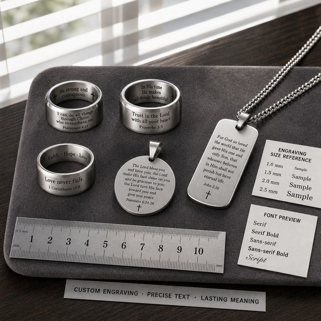 Scripture and Prayer Jewelry