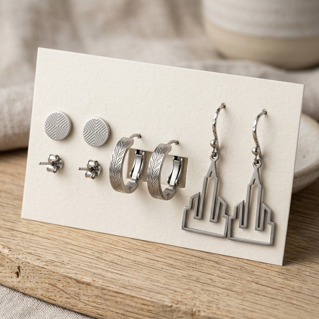 cultural theme earrings store display