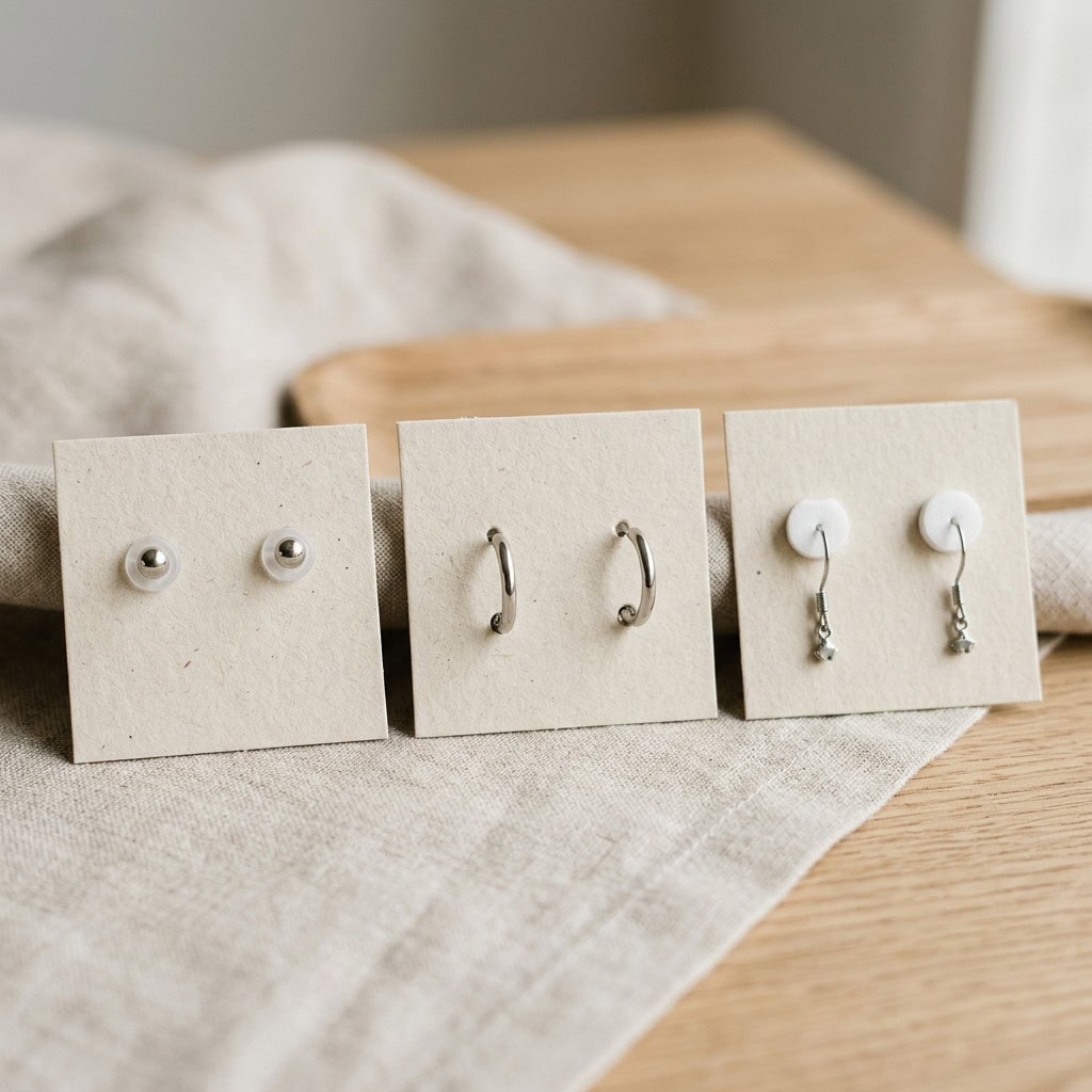 earring card post protection packaging