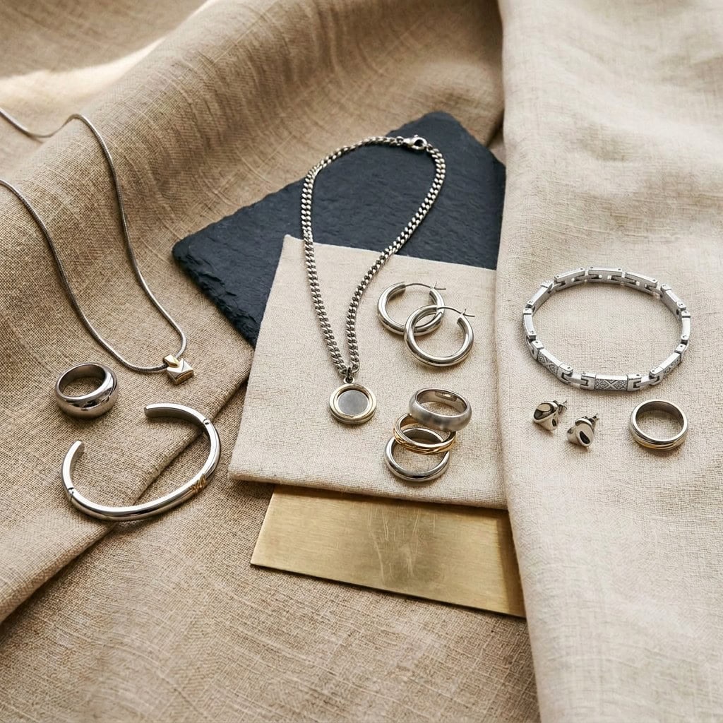 fashion brand jewelry collection display