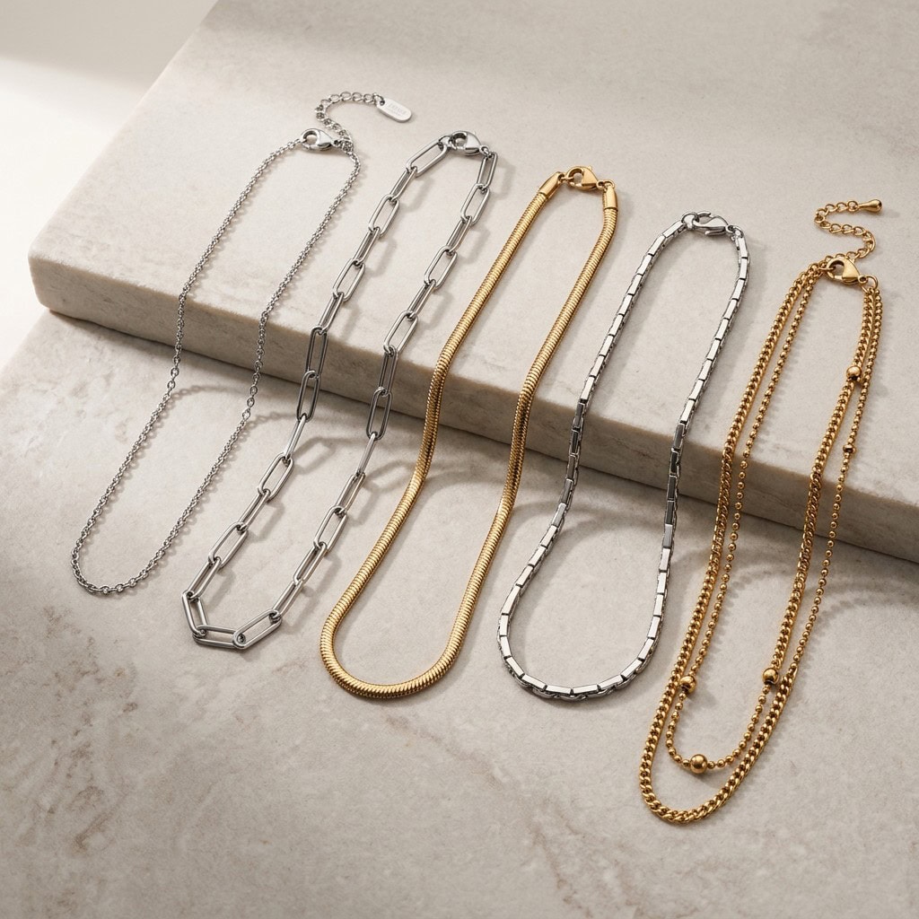 home Stainless Steel Necklaces