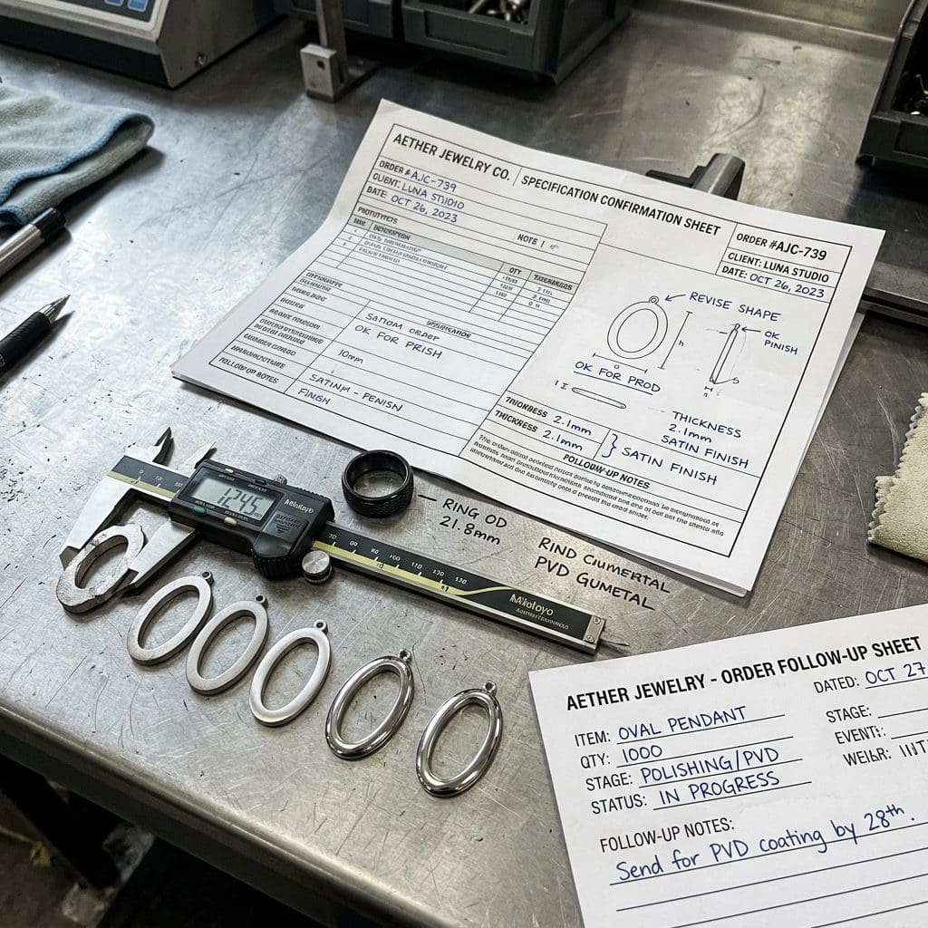 jewelry manufacturing process 502