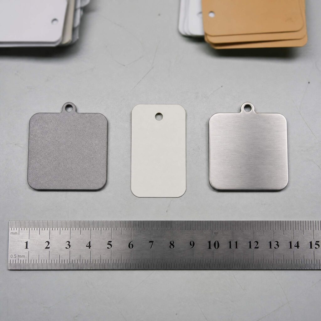 matte and satin finishes