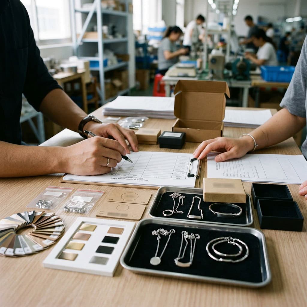 quote project review preparation factory table