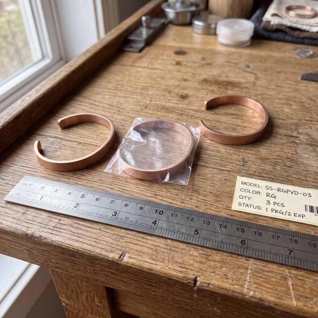 rose gold plating