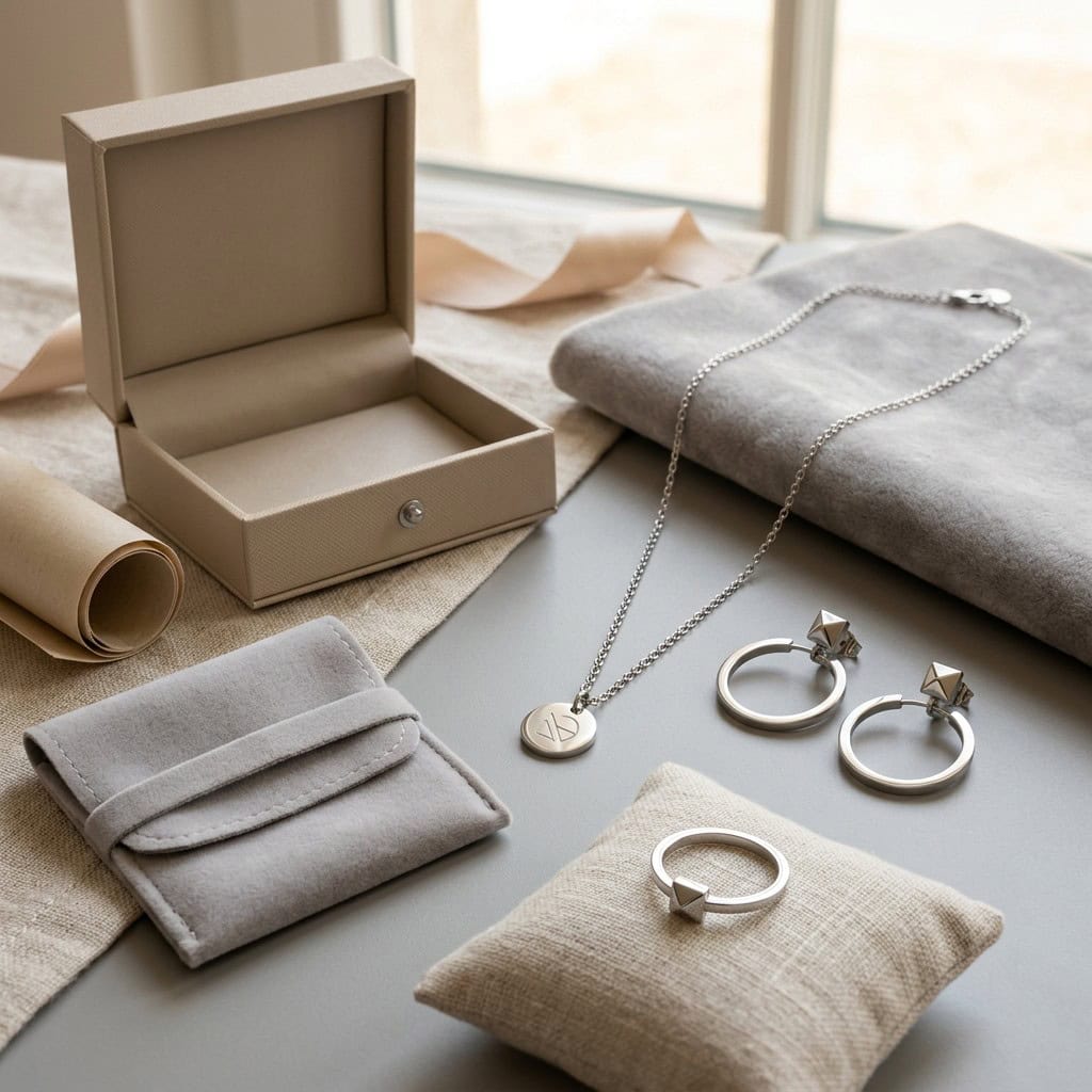 signature gift jewelry product display