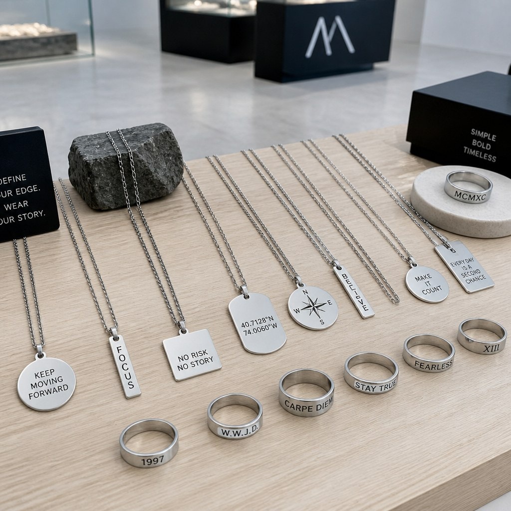 Personalized jewelry product details