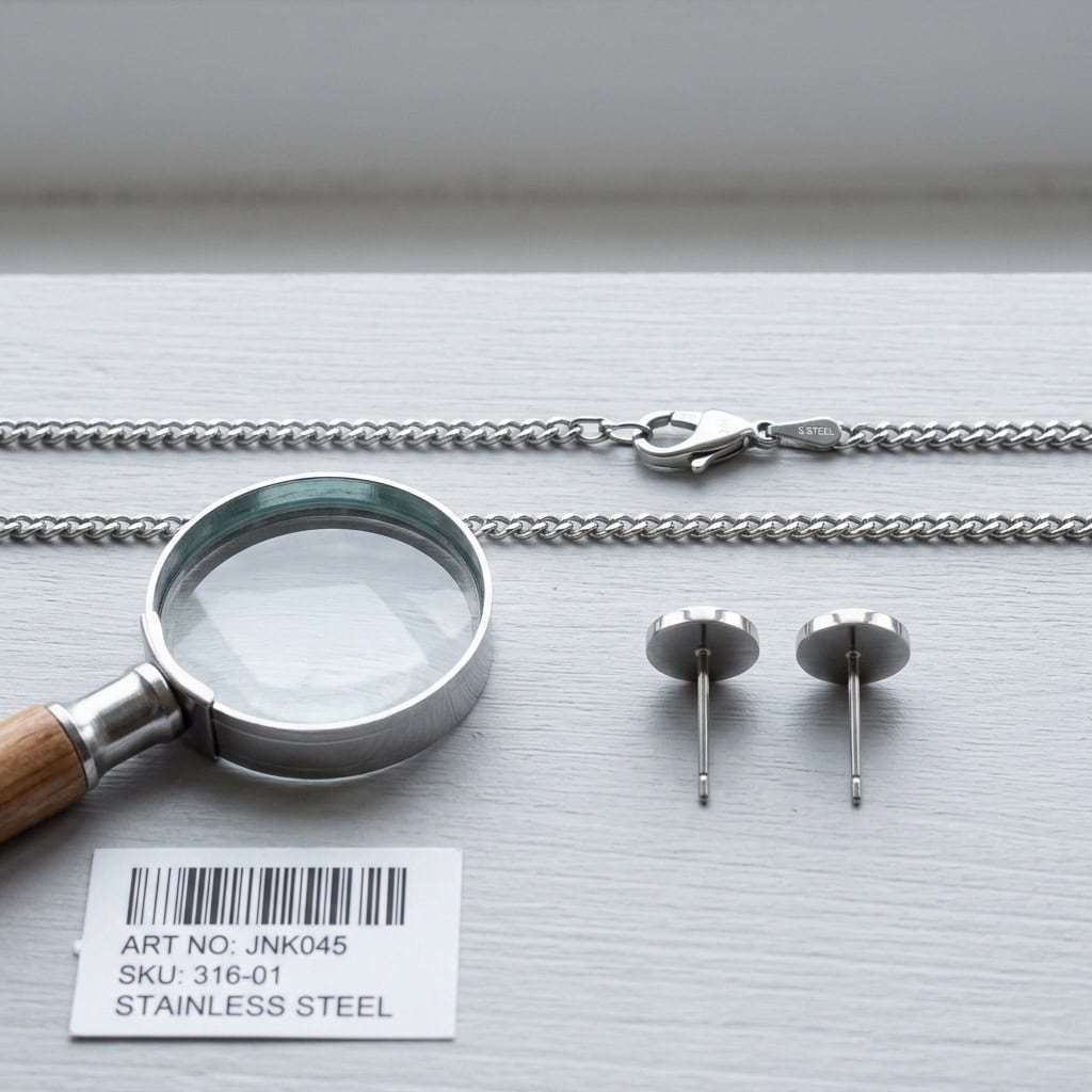 Jewelry product samples selected for safety review