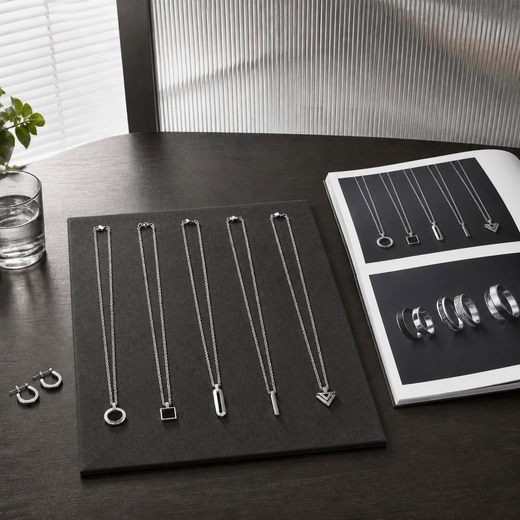 Catalog guided jewelry style selection