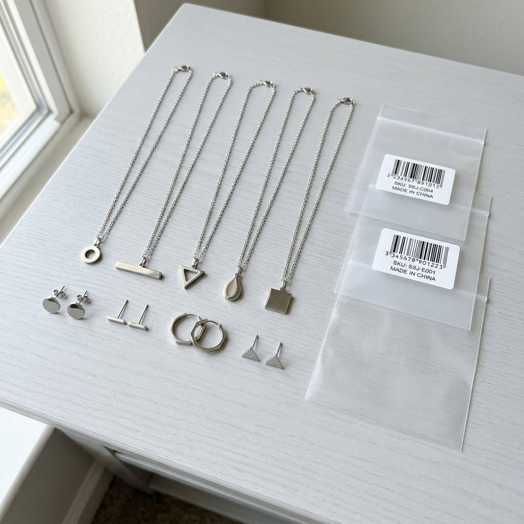 Core jewelry styles for multiple stores
