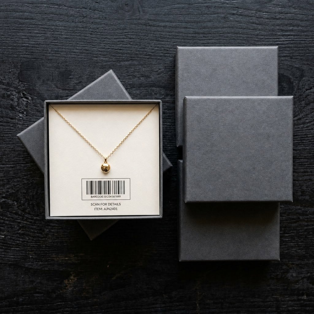 Retail jewelry gift packaging