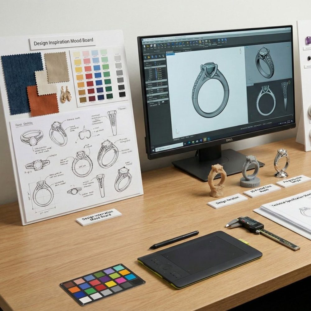 Jewelry Product Design Development And Display